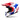 Airoh Twist 3 Dizzy Blue/Red Gloss MX Helmet