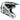 Formula S Carbon Helmet Vector Blue White Black