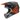 Formula S Carbon Helmet Vector Orange Grey Black