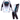 SF - Troy Lee Designs Se Ultra Kit Combo - Reverb Black / Blue