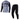 Troy Lee Designs GP Kit Combo - Race 81 Grey / Black