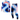 Troy Lee Designs Se Ultra Kit Combo - Lucid White / Blue