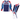 Troy Lee Designs Se Pro Kit Combo - Wavez Navy / Red