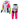 SF - Troy Lee Designs Youth GP Pro Air Kit Combo - Radian White / Multi
