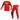 FXR Podium Gladiator MX Kit Combo - Red / Black / Yellow