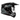 Fly Racing Trekker Helmet - Black / Grey