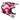 Fly Racing Formula CC Vibe Helmet - White / Pink / Blue