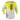 Fly Racing Kinetic Blur Jersey - White / Hi-Vis / Orange