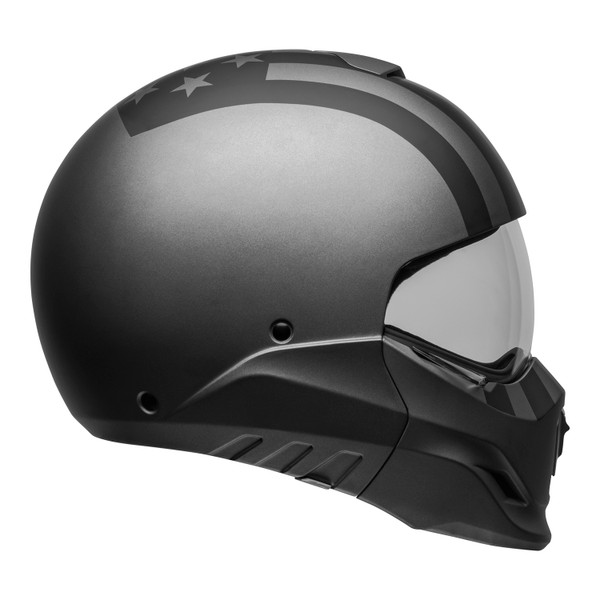Bell Cruiser 2023 Broozer Adult Helmet (Free Ride Matte Grey/Black) Side Right