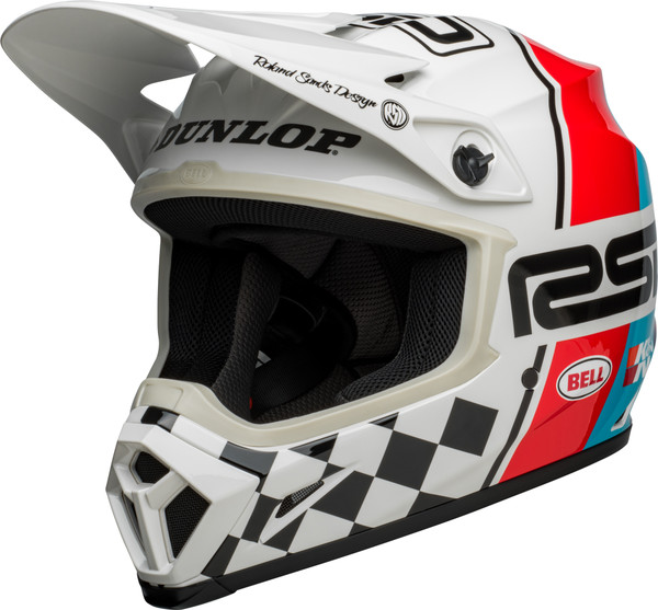 Bell MX 2023 MX-9 Mips Adult Helmet (RSD Rally) Front Left