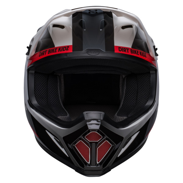 Bell MX 2023 MX-9 Mips Adult Helmet (Twitch DBK White/Black) Front