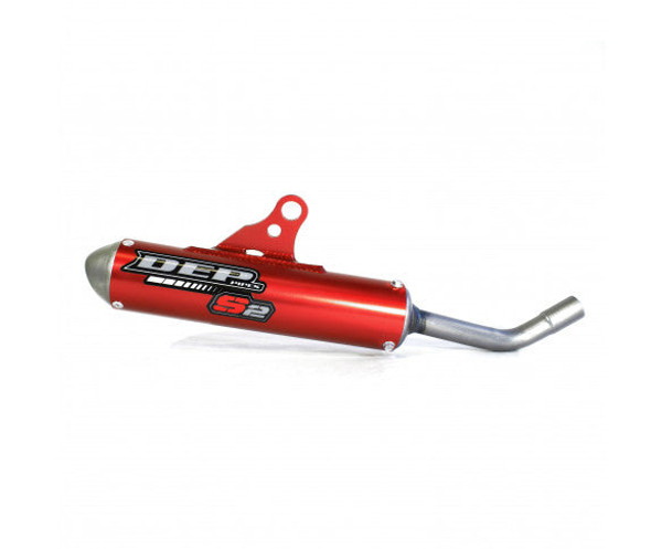 DEP Silencer - Ktm / Husqvarna Sx 85 18-On Red (Fs)