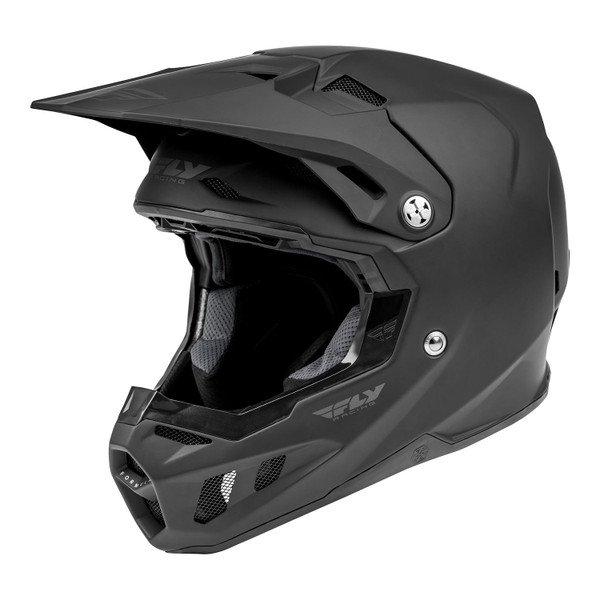 Fly Racing 2023 Formula CC Helmet (Solid Matte Black) Front Left