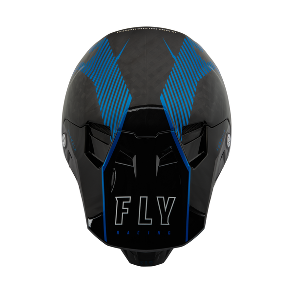 Fly 2023 Formula Carbon Tracer Helmet (Blue/Black) Top