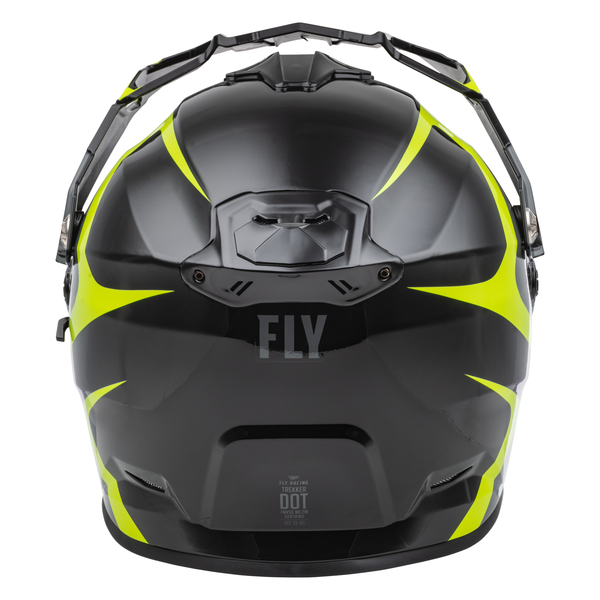 Fly 2023 Trekker Pulse Adult Helmet (Black/Hi-Viz) Back