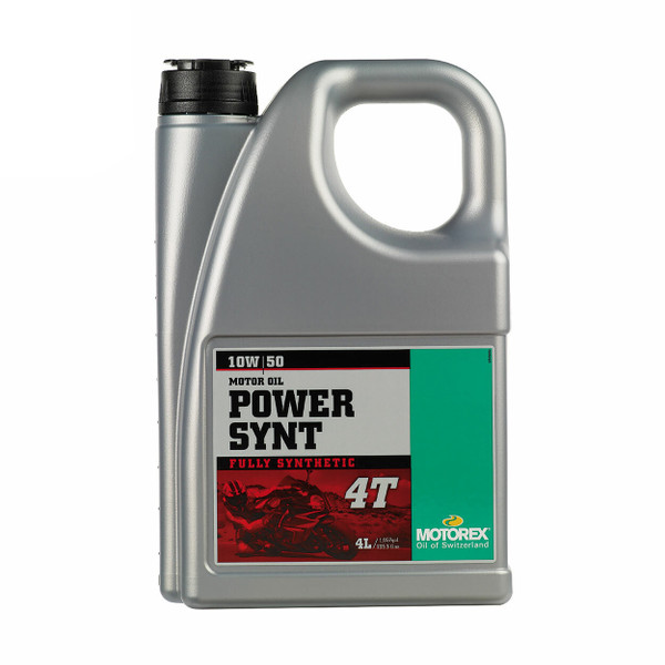 Motorex Power Synt 4T Fully Synthetic (SAE 10w50) 4 Litre (4 Per Box)