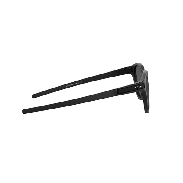 Oakley Latch Sunglasses Adult (Matte Black) Prizm Black Lens | RaceFX