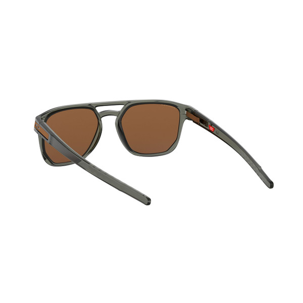Oakley Latch Beta Sunglasses Adult (Olive Ink) Prizm Tungsten Lens Back Left 2