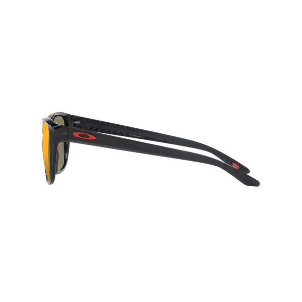 Oakley Manorburn Sunglasses Adult (Black Ink) Prizm Ruby Lens Side Left