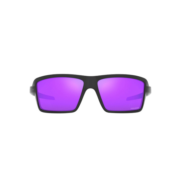 Oakley Cables Sunglasses Adult (Black Ink) Prizm Violet Lens Front