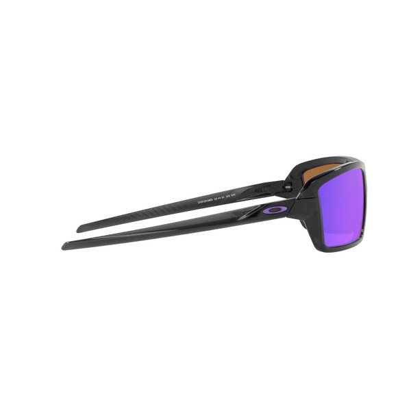Oakley Cables Sunglasses Adult (Black Ink) Prizm Violet Lens Side Right