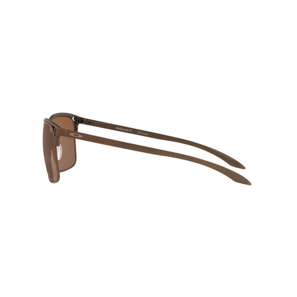 Oakley Holbrook Ti Sunglasses Adult (Satin Toast) Prizm Tungsten Polarized Lens Side Left