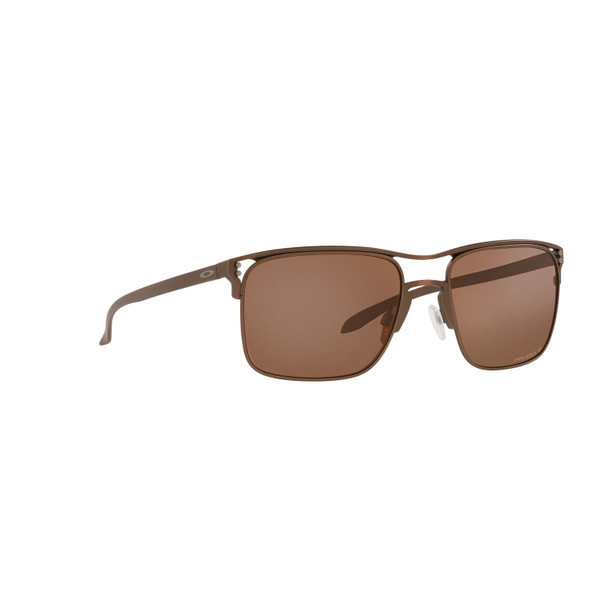 Oakley Holbrook Ti Sunglasses Adult (Satin Toast) Prizm Tungsten Polarized Lens Front Right