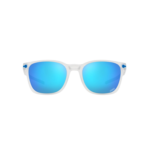 Oakley Ojector Sunglasses Adult (MV Matte Clear) Prizm Sapphire Lens Front
