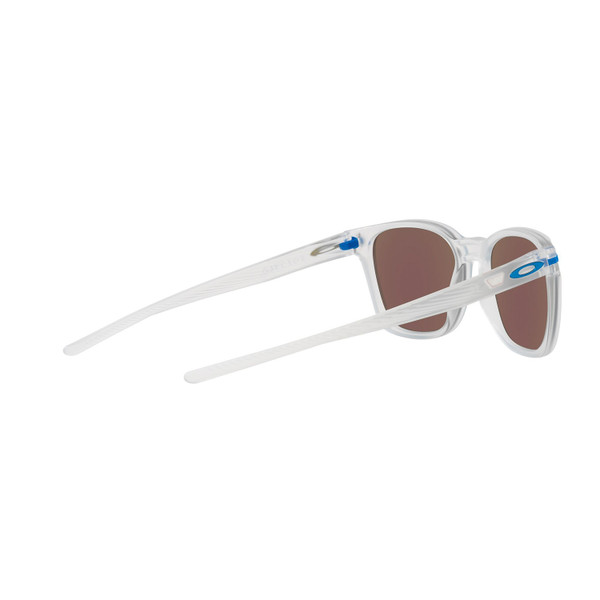 Oakley Ojector Sunglasses Adult (MV Matte Clear) Prizm Sapphire Lens Back Right