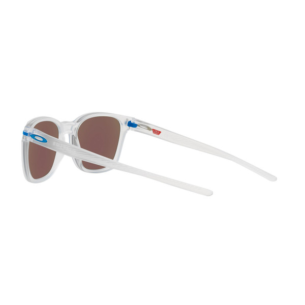 Oakley Ojector Sunglasses Adult (MV Matte Clear) Prizm Sapphire Lens Back Left
