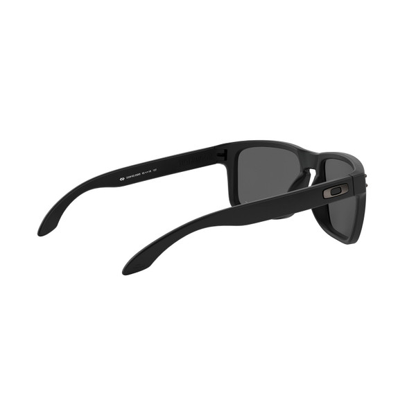 Oakley Holbrook Sunglasses Adult (Matte Black) Prizm Black Polarized Lens Back Right