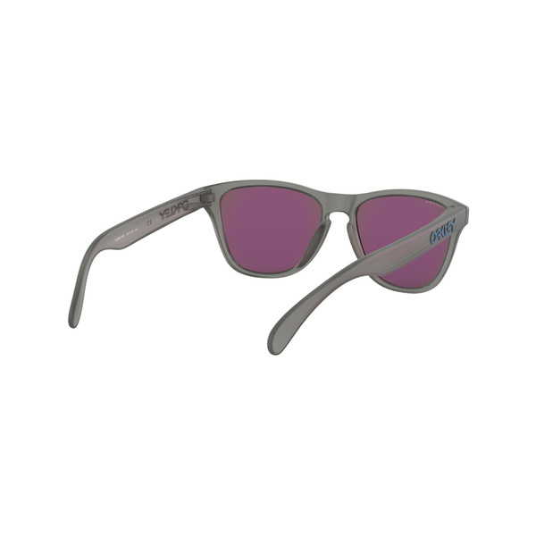 Oakley Frogskin XS Sunglasses Youth (Matte Grey Ink) Prizm Sapphire Lens Back Right 2
