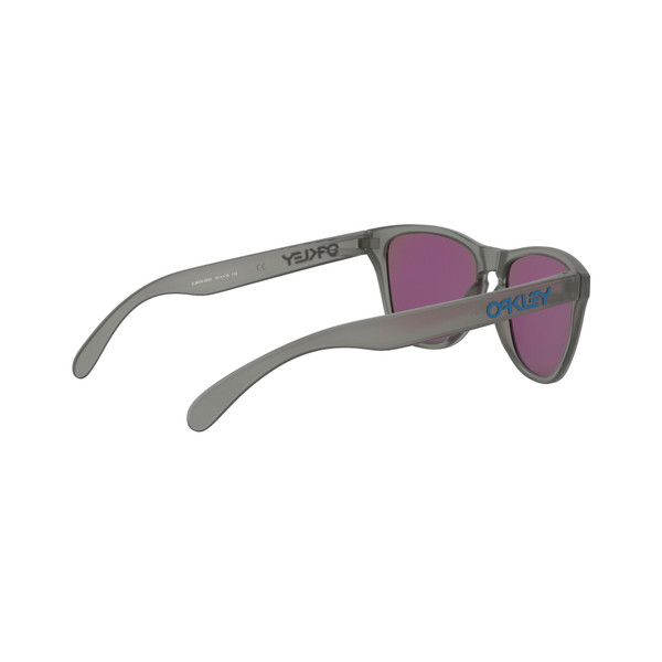 Oakley Frogskin XS Sunglasses Youth (Matte Grey Ink) Prizm Sapphire Lens Back Right