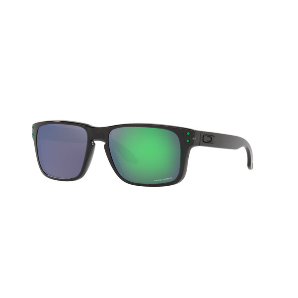 Oakley Holbrook XS Sunglasses Youth (Black Ink) Prizm Jade Lens Front Left