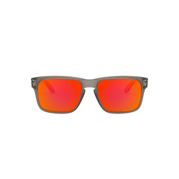 Oakley Holbrook XS Sunglasses Youth (Matte Grey Ink) Prizm Ruby Lens Front