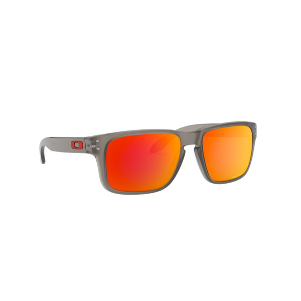 Oakley Holbrook XS Sunglasses Youth (Matte Grey Ink) Prizm Ruby Lens Front Right