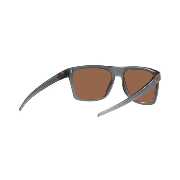 Oakley Leffingwell Sunglasses Adult (Matte Grey Smoke) Prizm Tungsten Lens Back Right 2