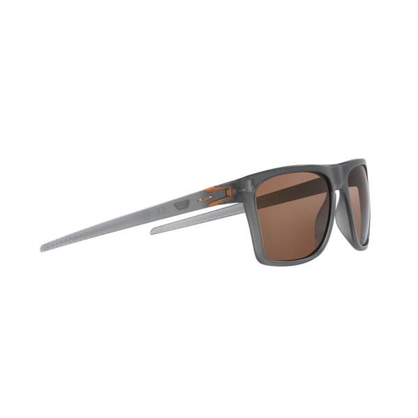 Oakley Leffingwell Sunglasses Adult (Matte Grey Smoke) Prizm Tungsten Lens Side Right 2