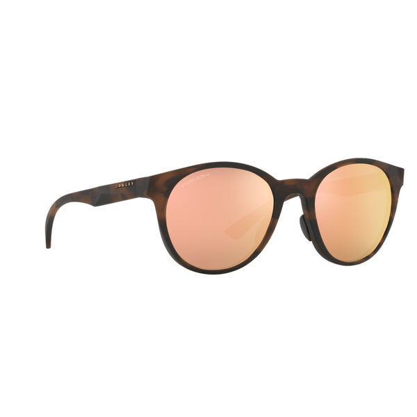 Oakley Spindrift Sunglasses Adult (Matte Brown Tortoise) Prizm Rose Gold Lens Front Right