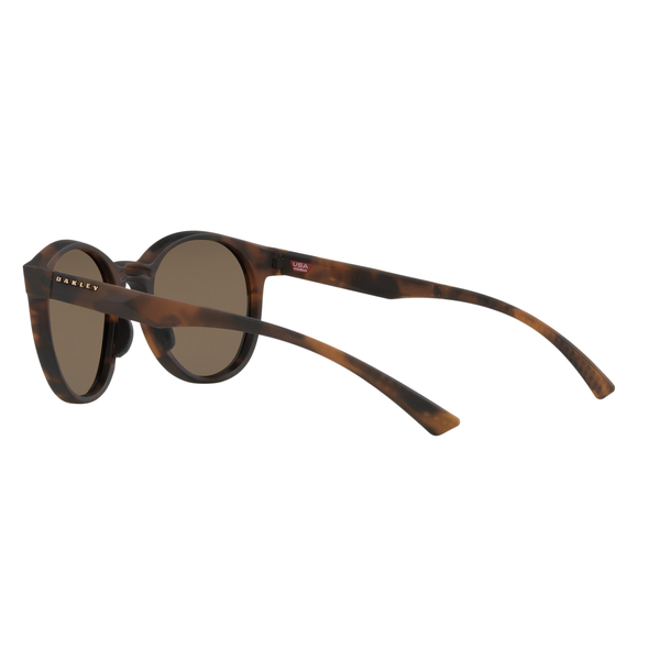 Oakley Spindrift Sunglasses Adult (Matte Brown Tortoise) Prizm Rose Gold Lens Back Left