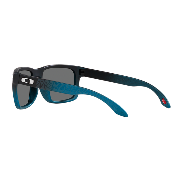 Oakley Holbrook Sunglasses Adult (TLD Blue Fade) Prizm Black Lens Back Left