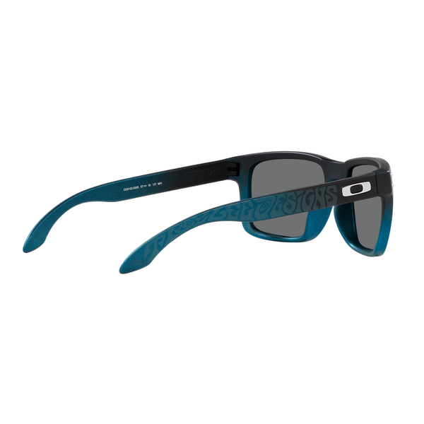 Oakley Holbrook Sunglasses Adult (TLD Blue Fade) Prizm Black Lens Back Right