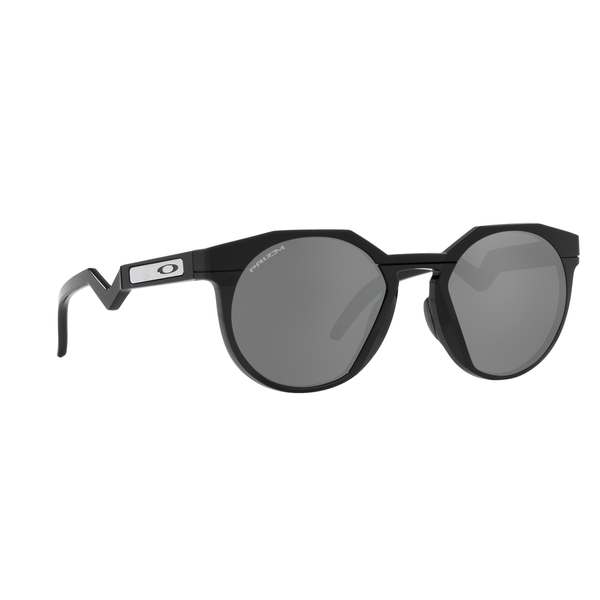 Oakley HSTN Sunglasses Adult (Matte Black/Polarized Black) Prizm Grey Gradient Lens Front Right
