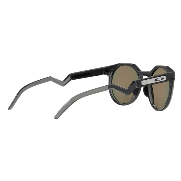 Oakley HSTN Sunglasses Adult (Matte Carbon/Grey Smoke) Prizm Ruby Lens Back Right