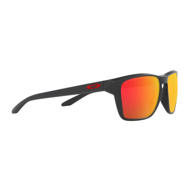 Oakley Sylas Sunglasses Adult (M Marquez Carbon) Prizm Ruby Lens Side Right 2