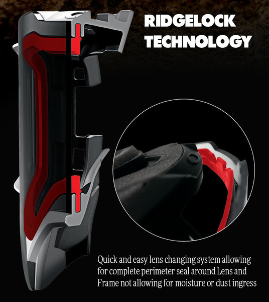 Oakley Front Line MX Goggle (Matte White Speed) Clear Lens Information 1