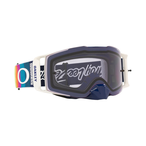 Oakley Front Line MX Goggle (TLD Graph White) Prizm Low Light Lens Front Right