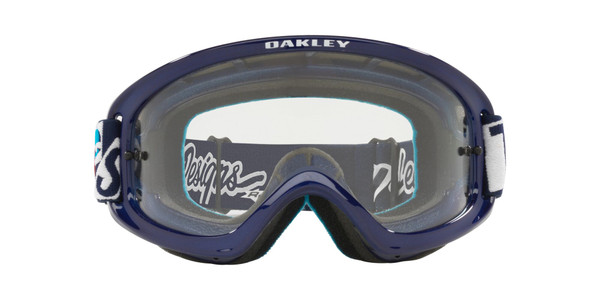 Oakley O Frame 2.0 Pro XS MX Goggle (TLD Anarchy Blue) Clear Lens Front