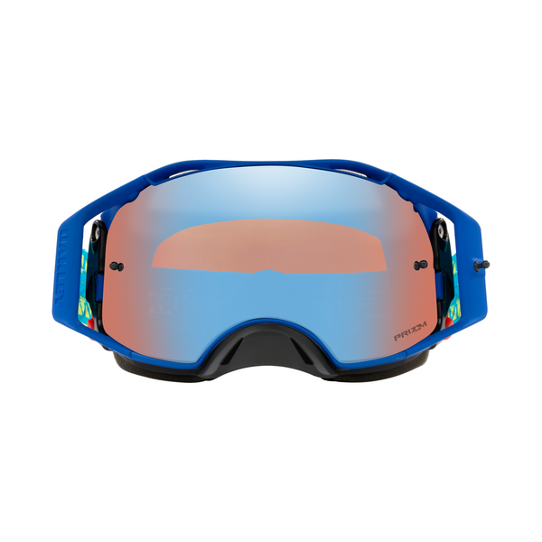 Oakley Airbrake MX Goggle (Tread Retina) Prizm Sapphire Lens Front