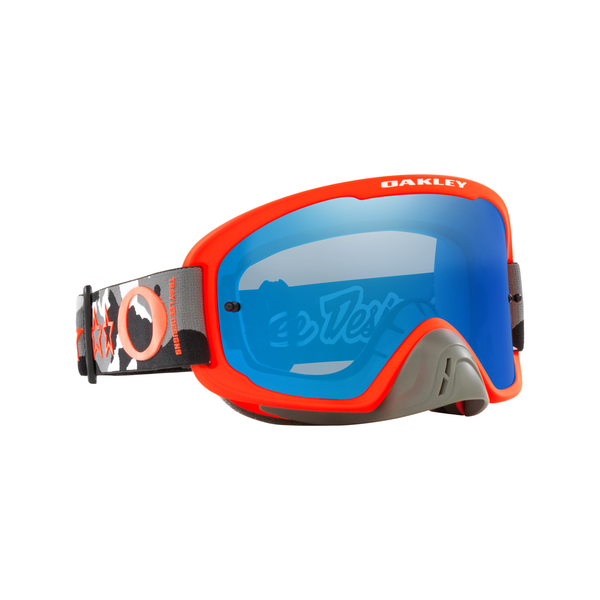 Oakley O Frame 2.0 Pro MX Goggle (TLD Black Camo) Black Ice Iridium Lens Front Right